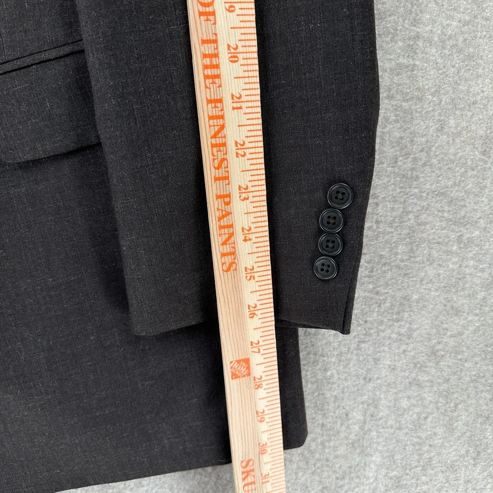 Kilburne and Finch 2-Piece Grey‎ Suit Balzer Jacket 44L Pants Slacks 39X32 Wool